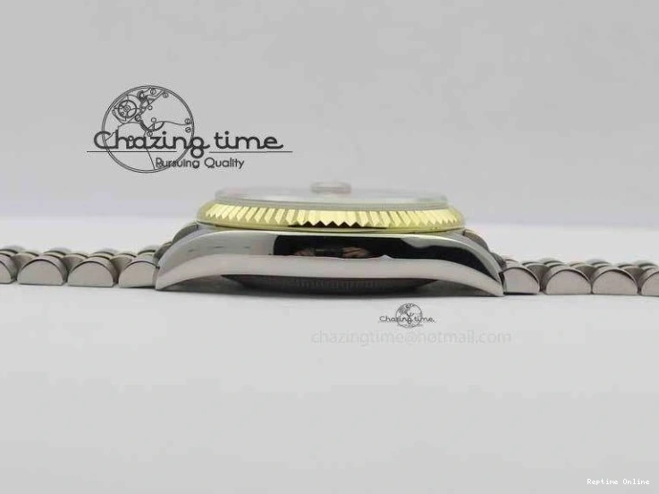 0410 DateJust 116234 SS YG BP Best Edition Gray Dial Diam Markers On SS YG Bracelet SA ZipUp 3745